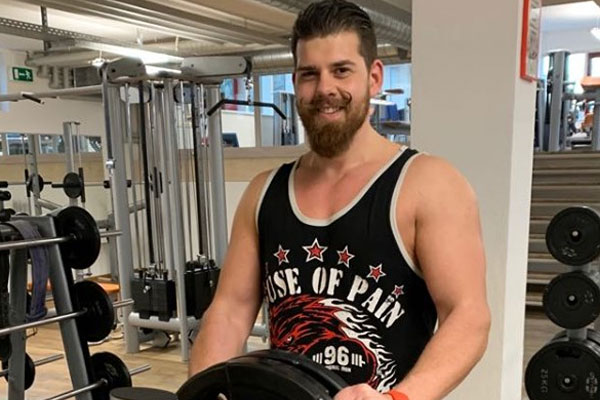 Foto von Martin beim Training im Fit for Friends Ebersberg